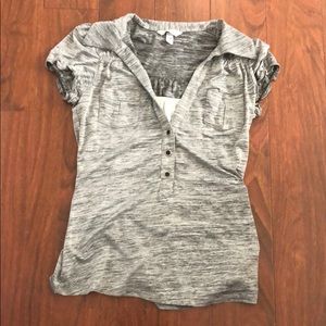 Speechless blouse top with built in cami